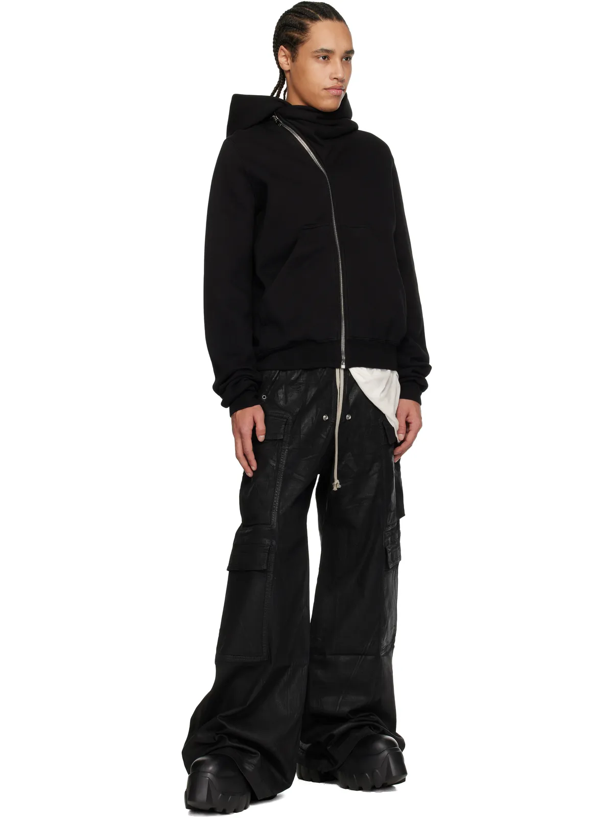 Rick Owens DRKSHDW Hollywood Mountain フーディ - 画像4