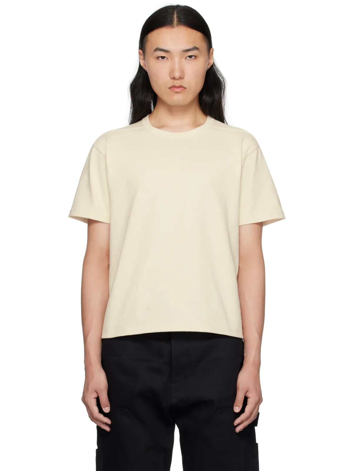 Rick Owens DRKSHDW Hollywood Osterberg SS 半袖Tシャツ - 画像1