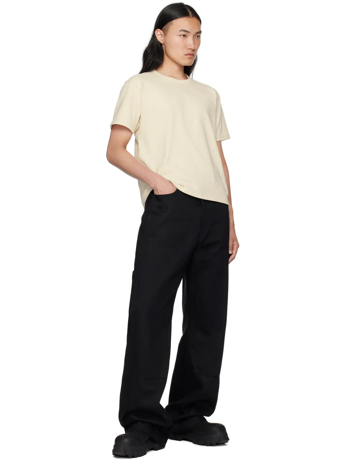 Rick Owens DRKSHDW Hollywood Osterberg SS 半袖Tシャツ - 画像4