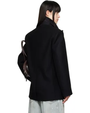 Acne Studios ウール ダブルブレスト コート - サムネイル3