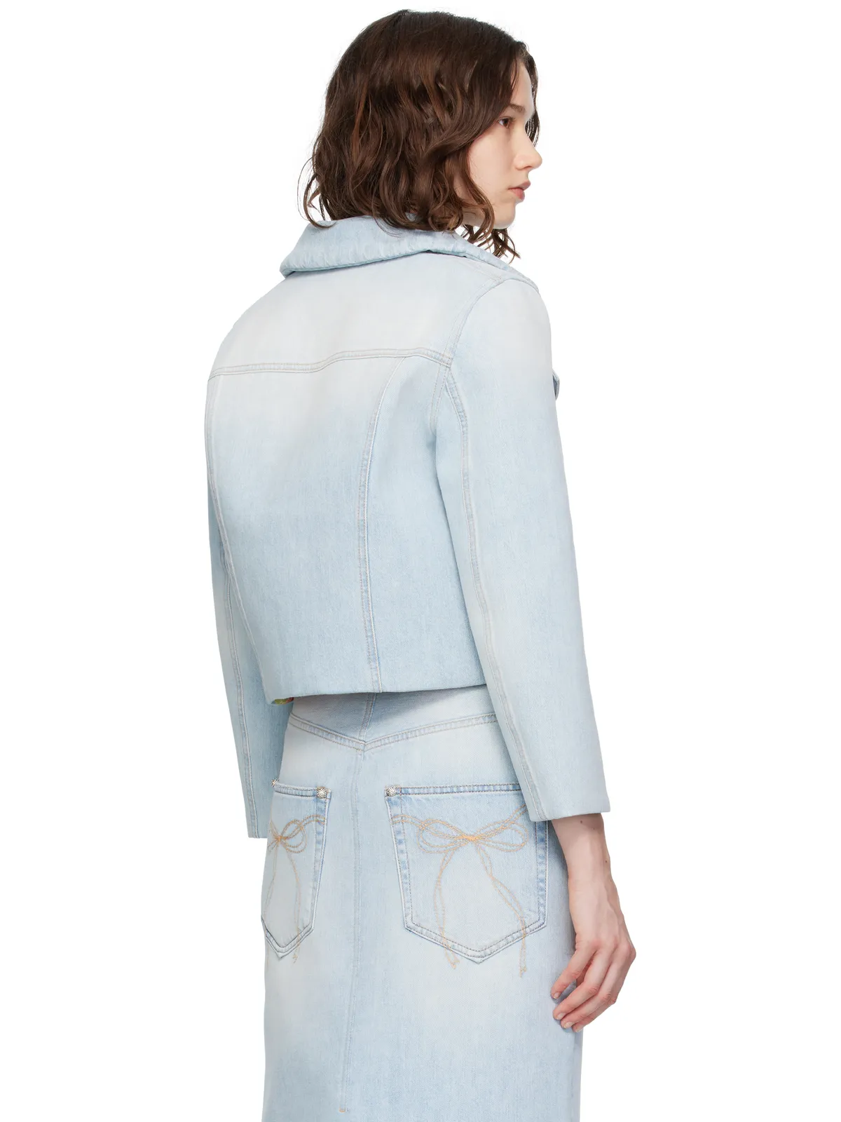 Acne Studios パデッド デニムジャケット - 画像3