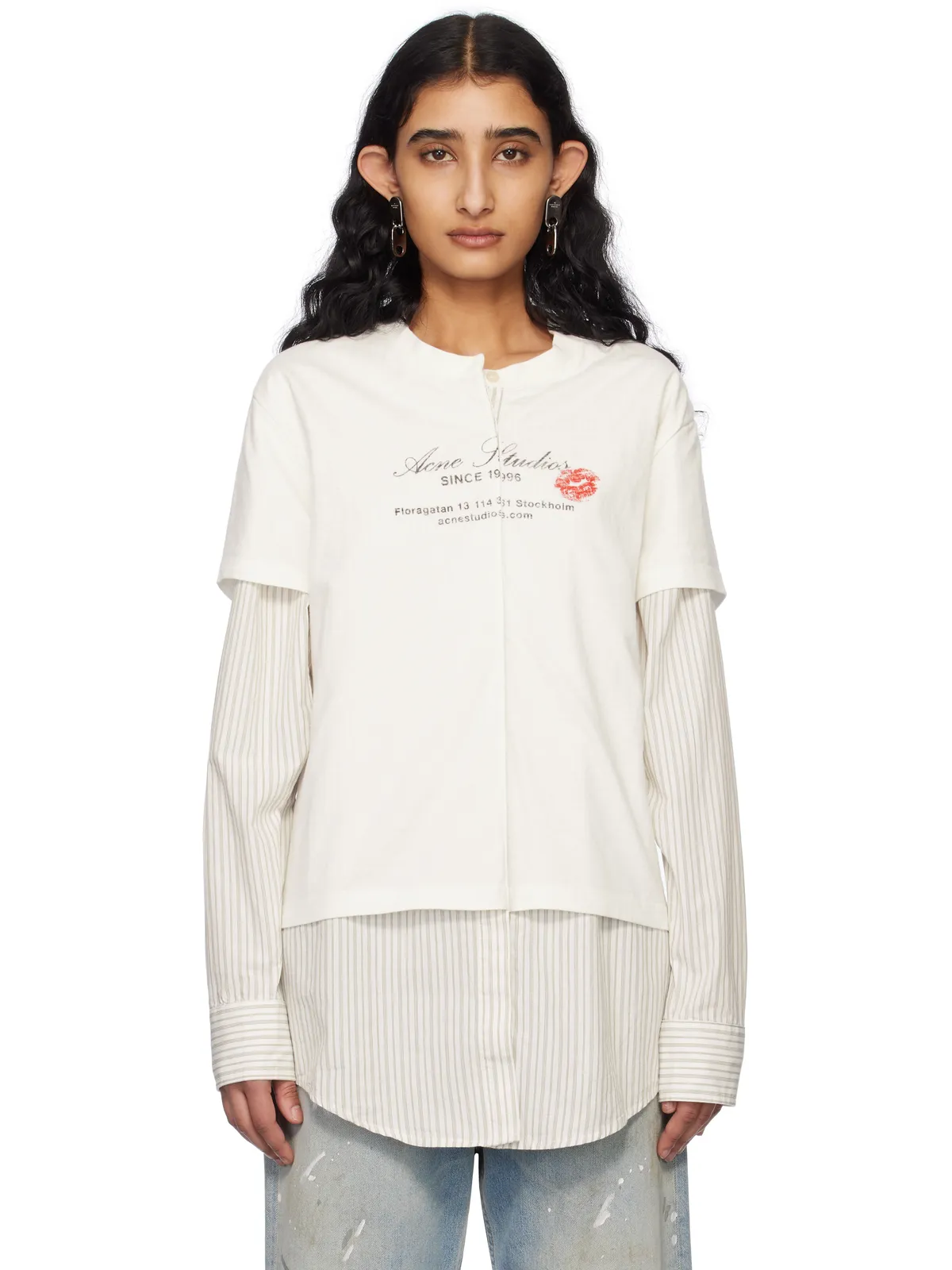 Acne Studios レイヤード トップス - 画像1