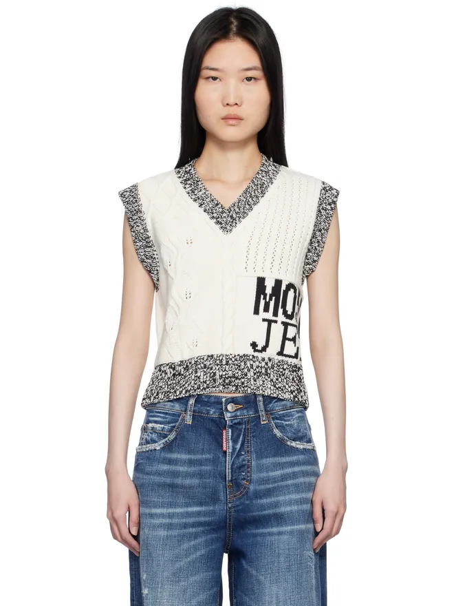 Moschino Jeans Moschino Jeans Urban ニットベストの商品画像