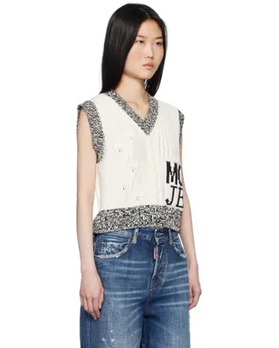 Moschino Jeans Urban ニットベスト - サムネイル2