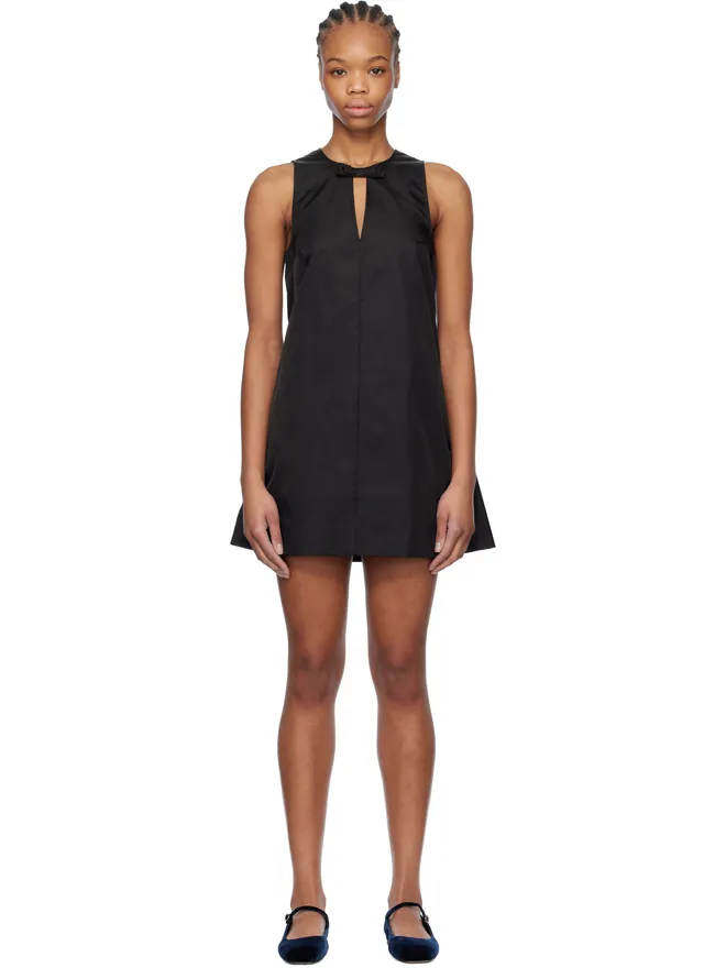Ganni Ganni Duchesse Nylon ミニワンピースの商品画像