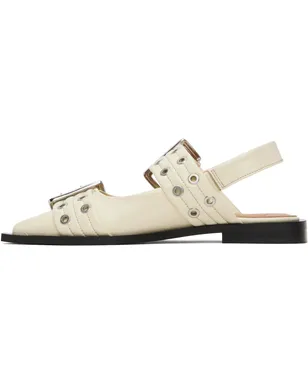 Ganni Feminine Buckle フラットシューズ - サムネイル3