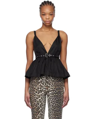 Ganni Duchesse Nylon ストラップ トップス - サムネイル1