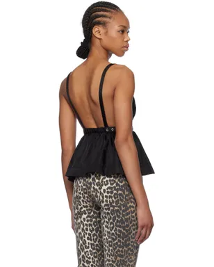 Ganni Duchesse Nylon ストラップ トップス - サムネイル3
