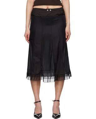 Maison Margiela 'Anonymity of the lining' ミディアムスカート - サムネイル1