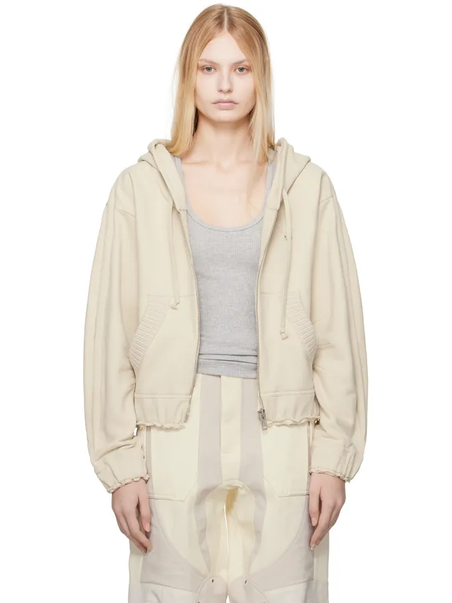 Moncler Genius Moncler Genius Moncler x Willow Smith ジップアップ アイレット コットン フーディの商品画像