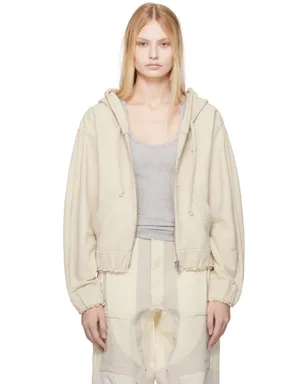 Moncler Genius Moncler x Willow Smith ジップアップ アイレット コットン フーディ - サムネイル1