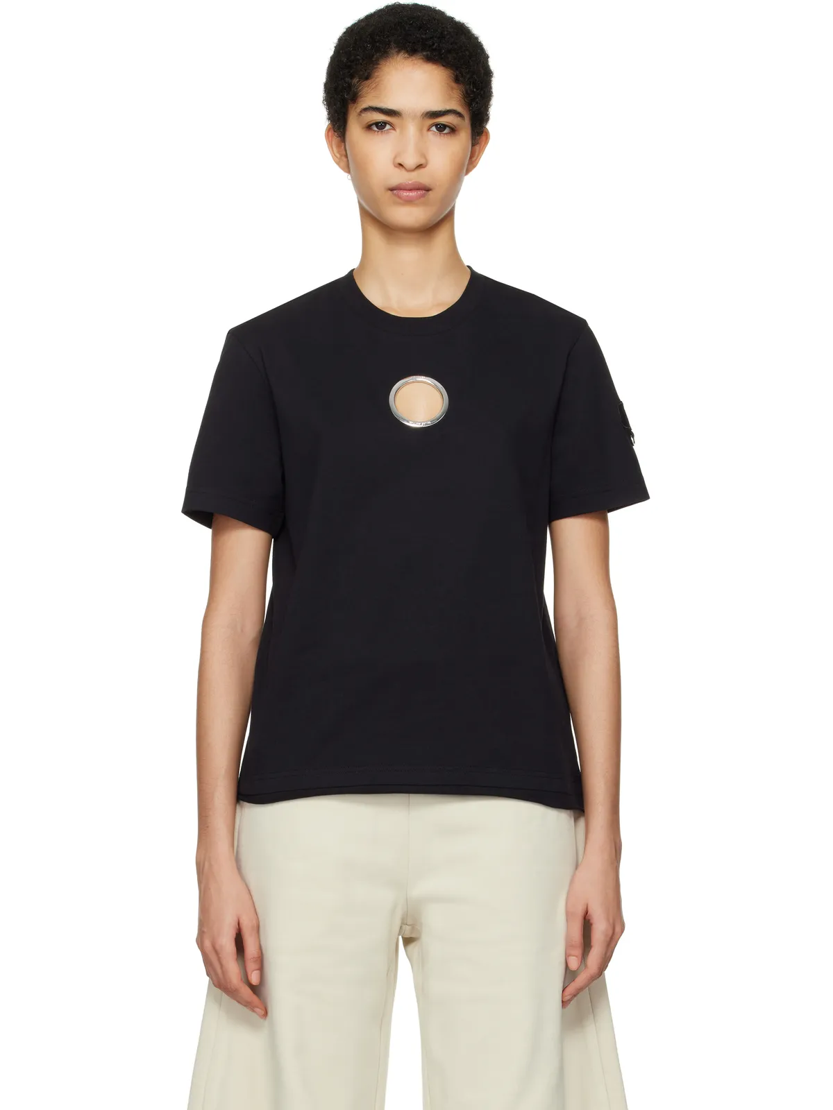 Moncler Genius Moncler x Willow Smith グロメット Tシャツ - 画像1