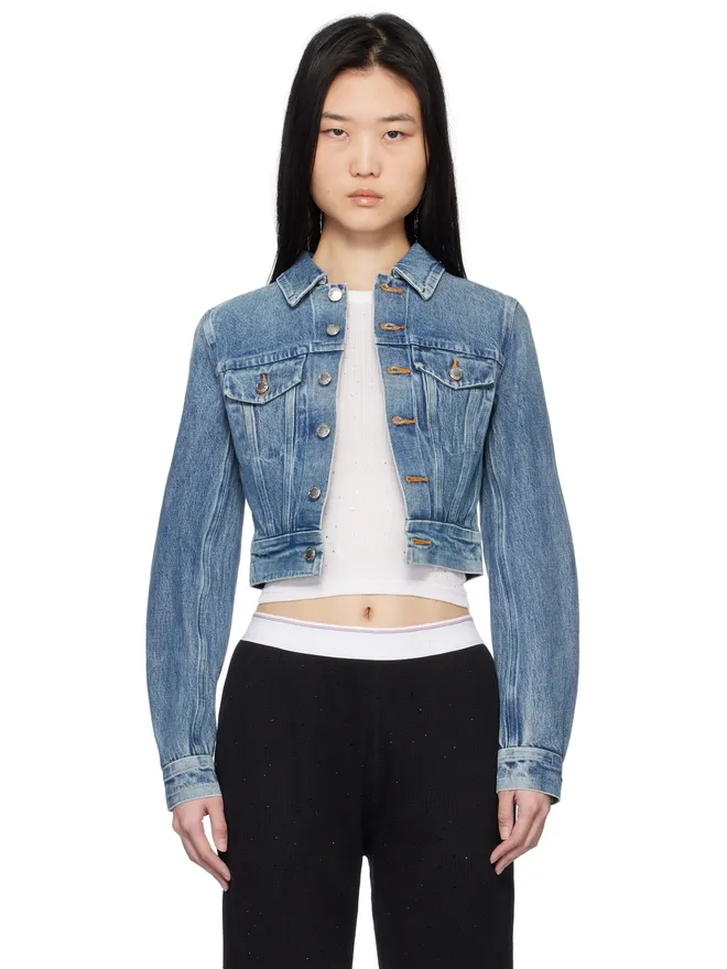 Alexander Wang Alexander Wang トラッカー デニムジャケットの商品画像