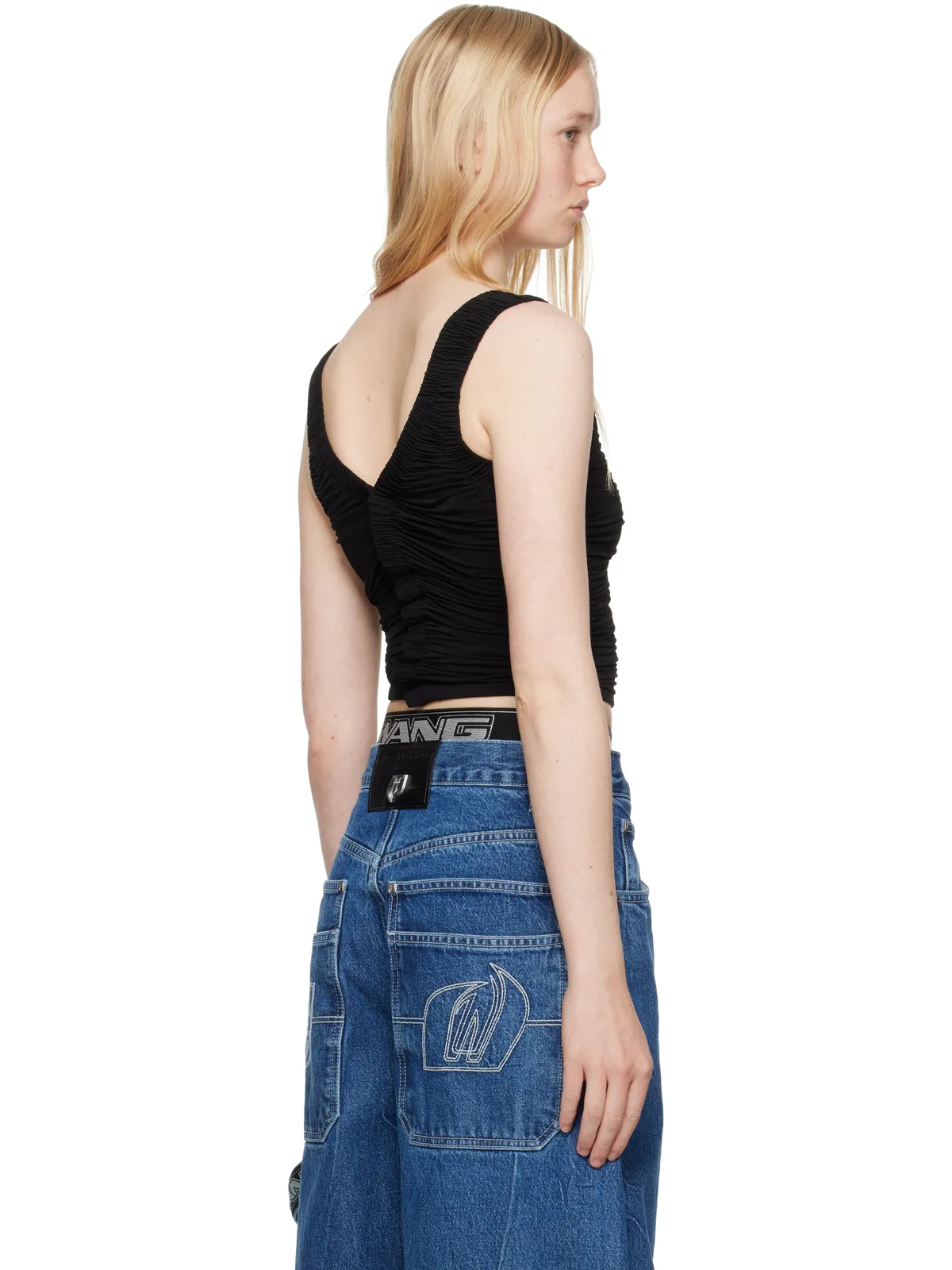 Alexander Wang シアー ルーシュ タンクトップ - 画像3