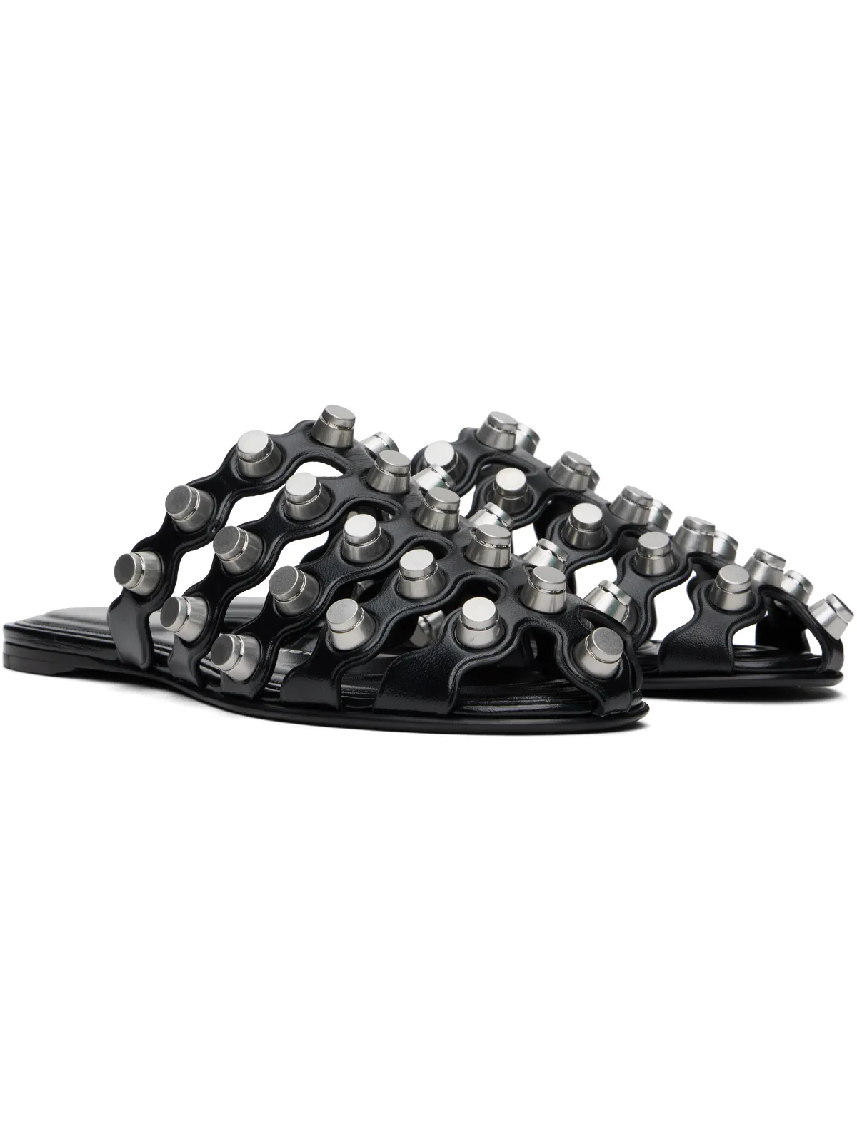 Alexander Wang Rexa Cage スライドサンダル - 画像4