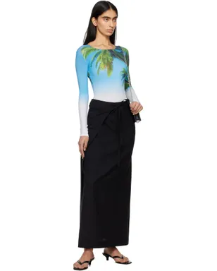 MM6 Maison Margiela Archive Print ボディスーツ - サムネイル5