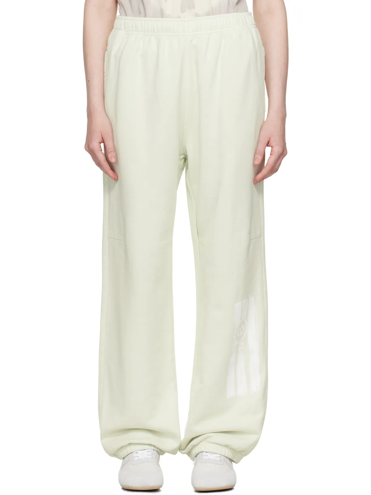 MM6 Maison Margiela Unbrushed Sweat Jersey ラウンジパンツ - 画像1