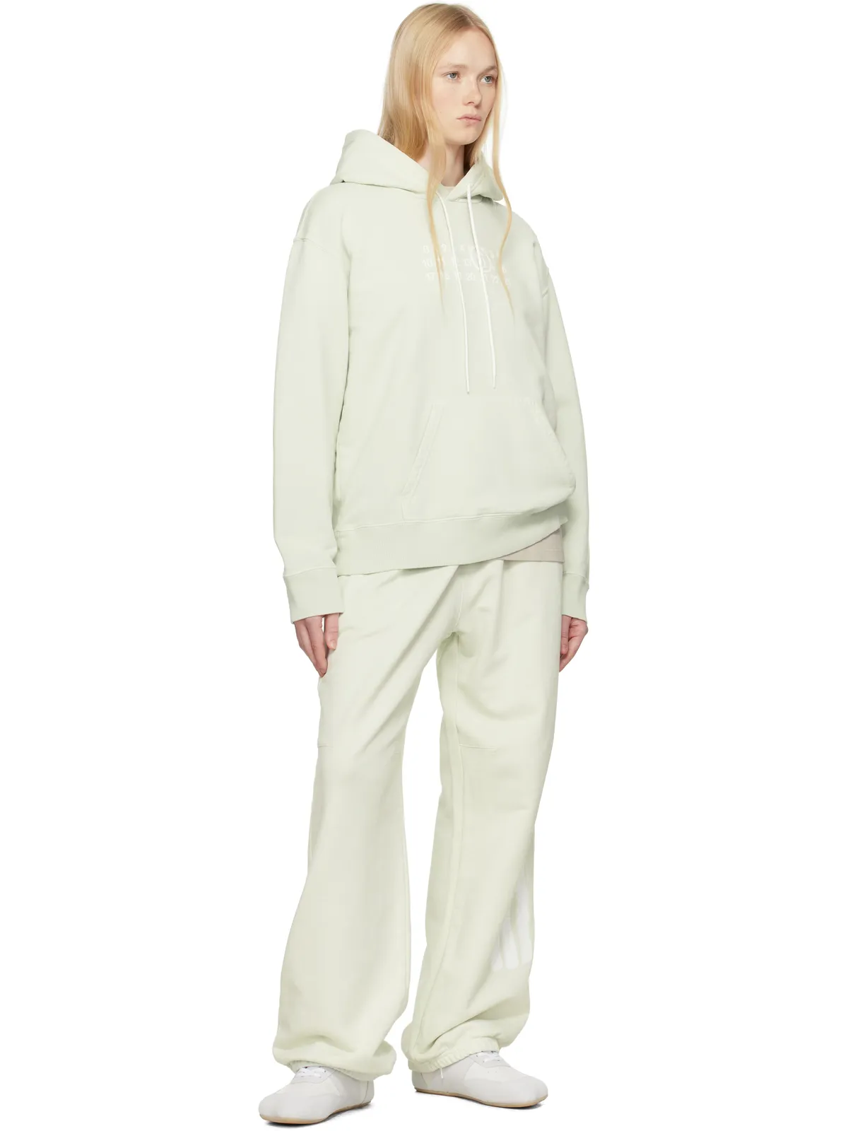 MM6 Maison Margiela Unbrushed Sweat Jersey ラウンジパンツ - 画像4