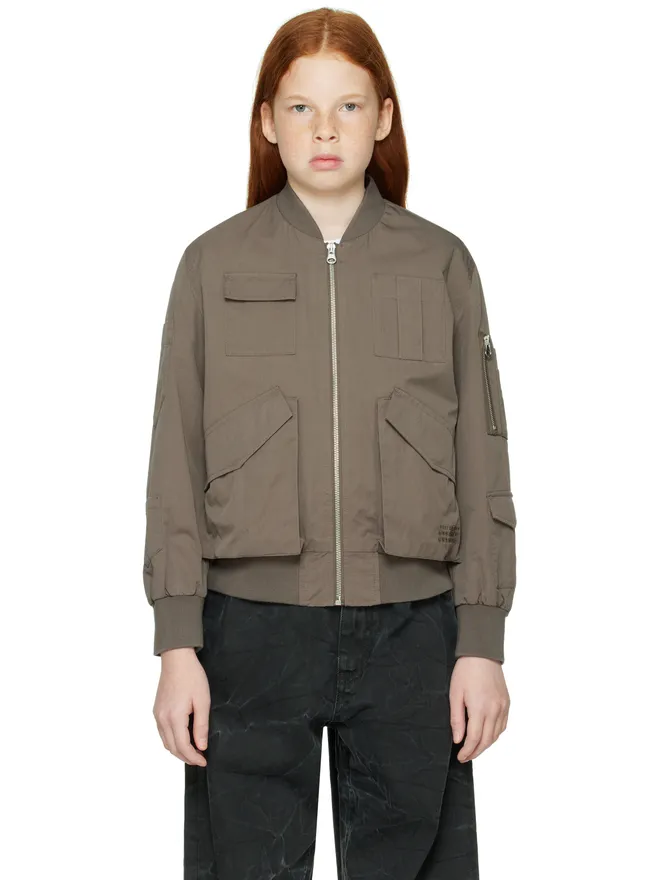 MM6 Maison Margiela MM6 Maison Margiela キッズ｜ マルチポケット ボンバージャケットの商品画像