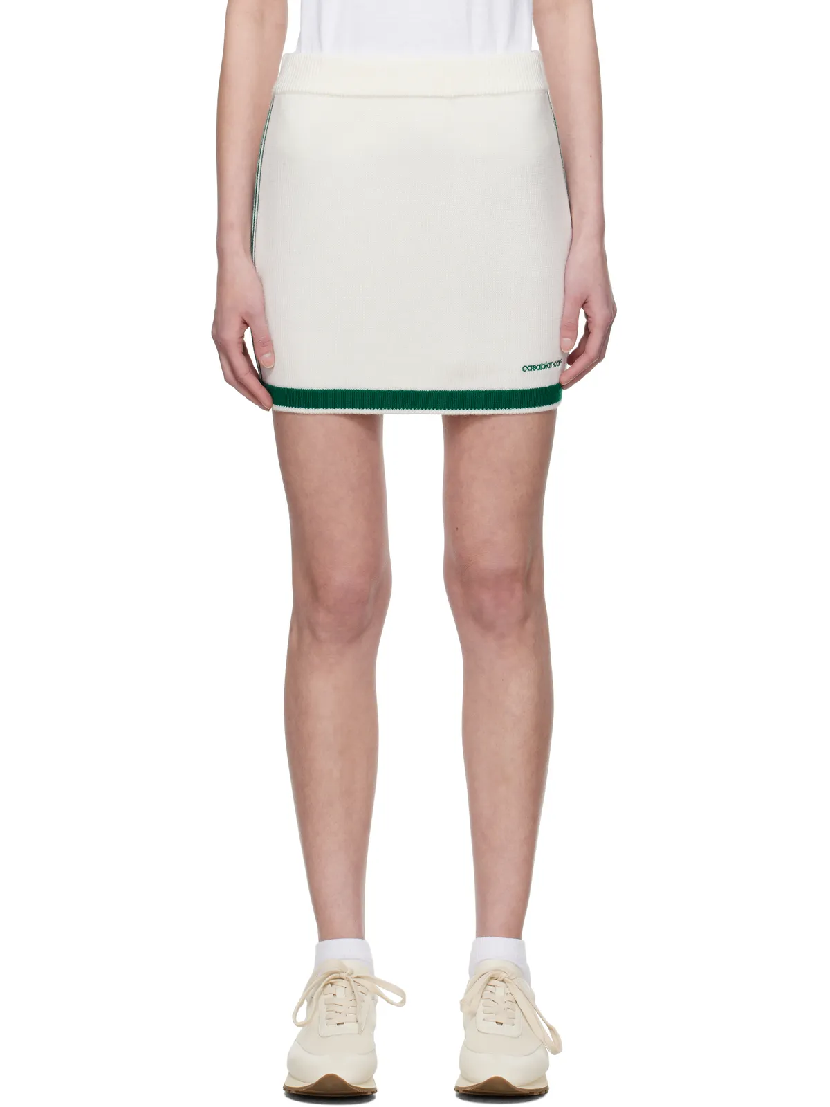Casablanca Tennis ニット ミニスカート - 画像1