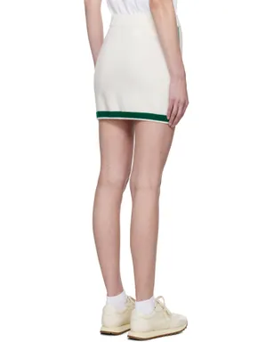 Casablanca Tennis ニット ミニスカート - サムネイル3