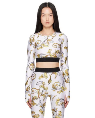 Versace Jeans Couture アウトライン バロッコ Tシャツ - サムネイル1