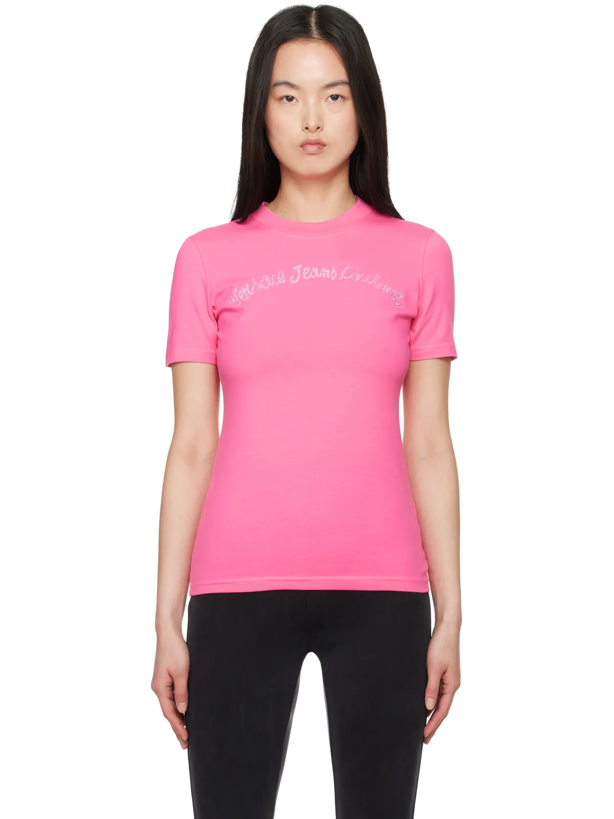 Versace Jeans Couture スクリーンプリント Tシャツ - 画像1
