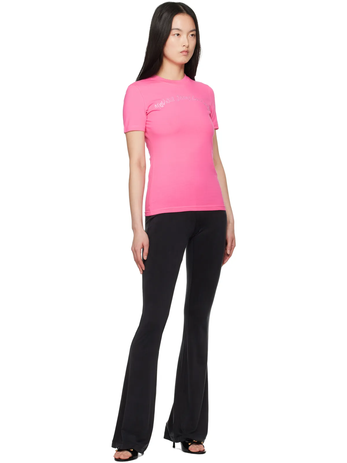 Versace Jeans Couture スクリーンプリント Tシャツ - 画像4