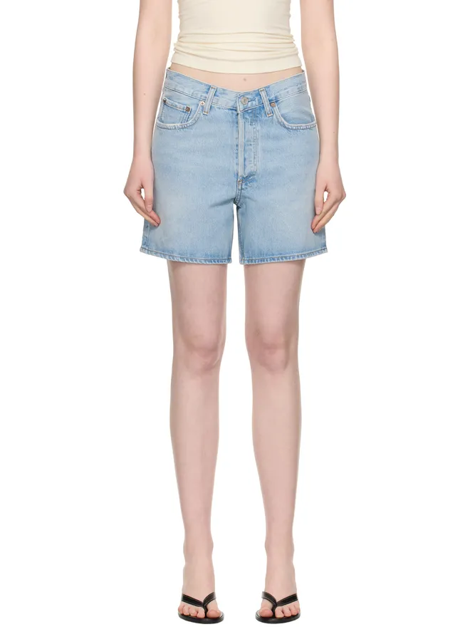 AGOLDE AGOLDE V-Waist デニムショートパンツの商品画像