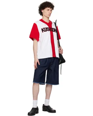 KUSIKOHC ダーツ デニムショートパンツ - サムネイル4