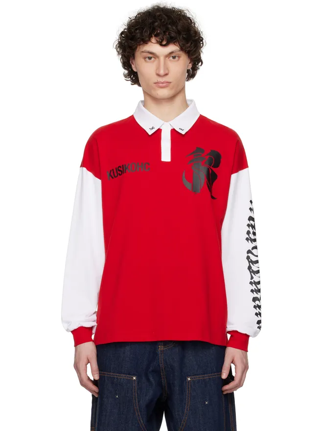 KUSIKOHC KUSIKOHC 長袖ラガーシャツの商品画像