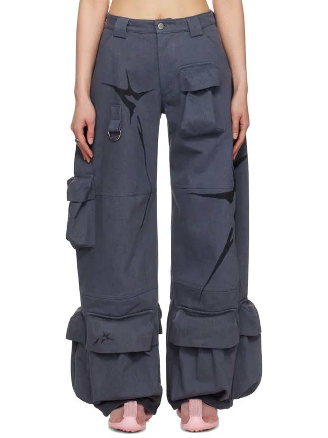Collina Strada Collina Strada Garden デニム カーゴパンツの商品画像