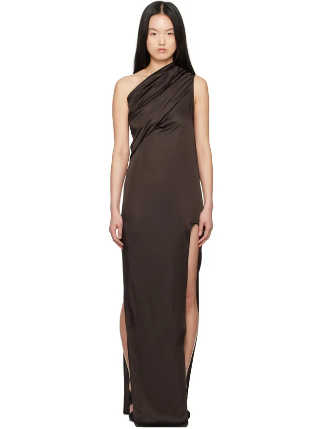 Rick Owens Rick Owens Hollywood Athena Arrowhead マキシドレスの商品画像