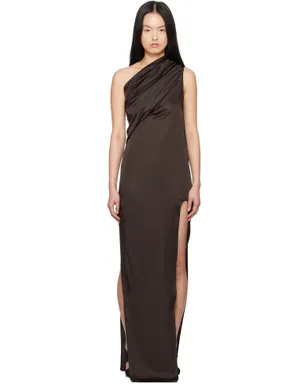 Rick Owens Hollywood Athena Arrowhead マキシドレス - サムネイル1