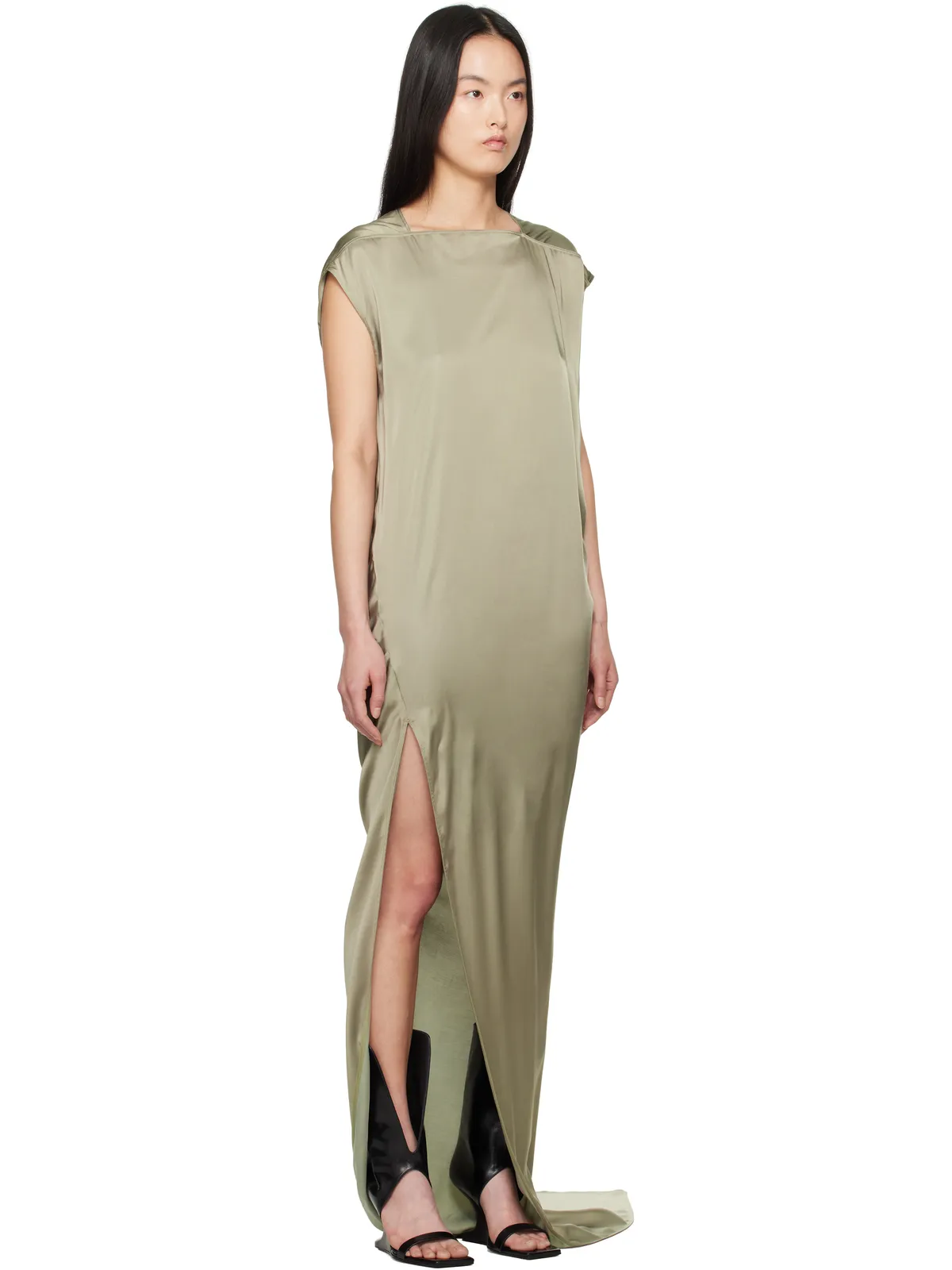 Rick Owens Hollywood Edfu T マキシワンピース - 画像2