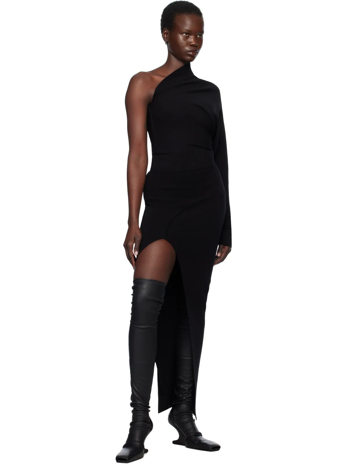 Rick Owens Hollywood ワンショルダー トップス - 画像4