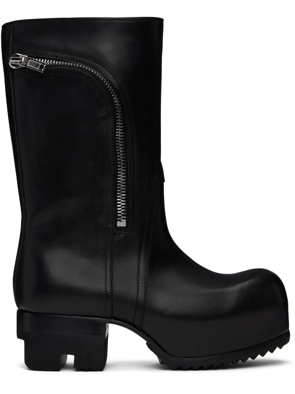 Rick Owens Hollywood Bauhaus Ballast Pull ブーツ - 画像1
