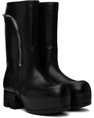 Rick Owens Hollywood Bauhaus Ballast Pull ブーツ - サムネイル4