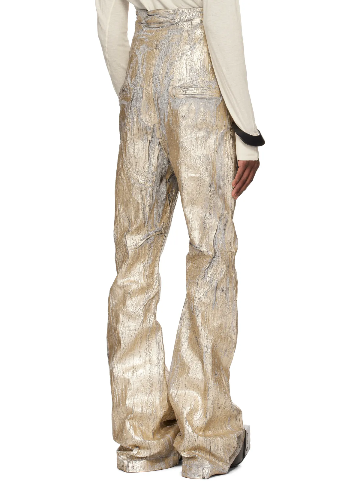 Rick Owens Hollywood Bolan Megacrust ジーンズ - 画像3