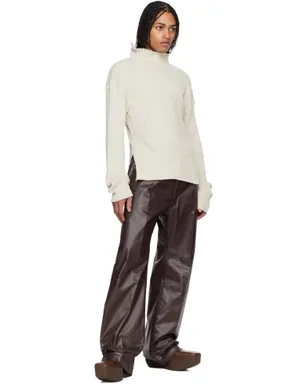 Rick Owens Hollywood Geth コーティング ジーンズ - サムネイル4