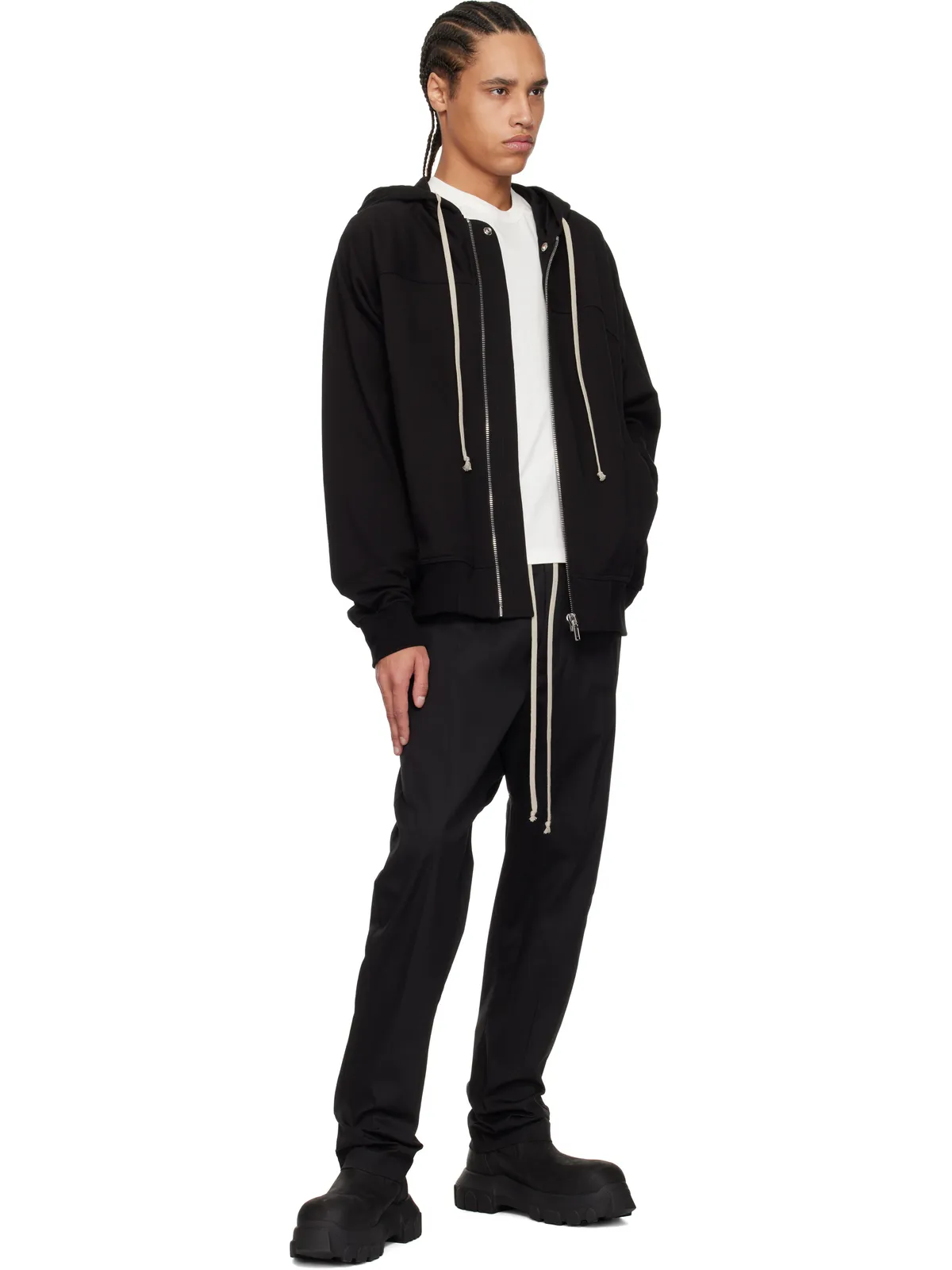 Rick Owens Hollywood Drawstring Long トラウザーズ - 画像4