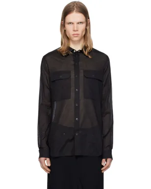 Rick Owens Hollywood コットンボイル シャツ - サムネイル1