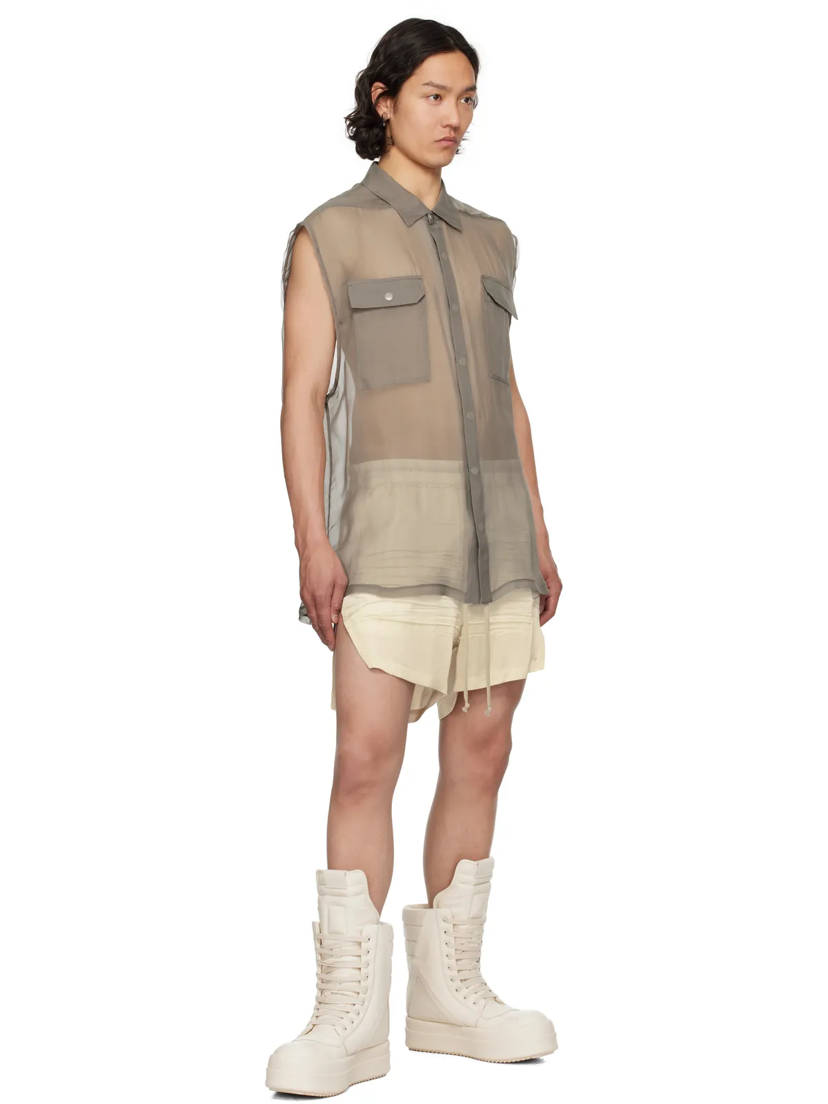 Rick Owens Hollywood Boxers ショートパンツ - 画像4