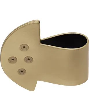 Rick Owens ゴールド Hollywood Anthem Snaps Cuff ブレスレット - サムネイル2