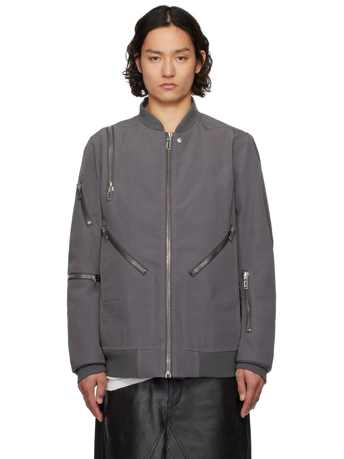 Rick Owens Hollywood Jumbo Headon フライトジャケット - 画像1