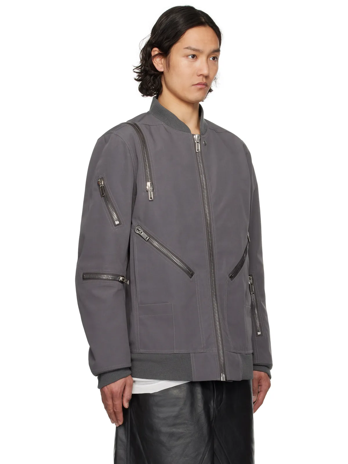 Rick Owens Hollywood Jumbo Headon フライトジャケット - 画像2