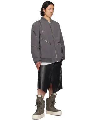 Rick Owens Hollywood Jumbo Headon フライトジャケット - サムネイル4