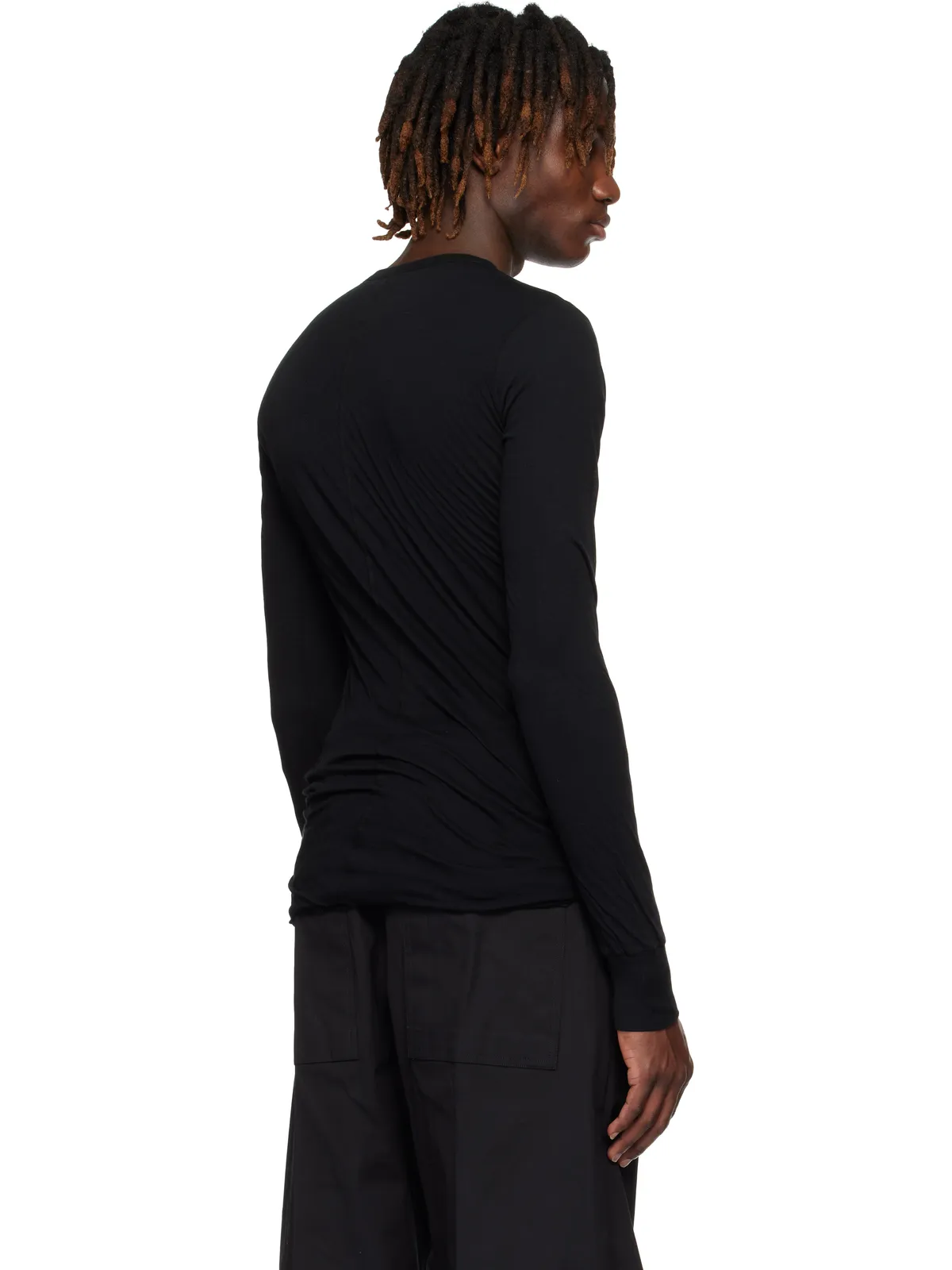 Rick Owens Hollywood Double LS Tシャツ - 画像3