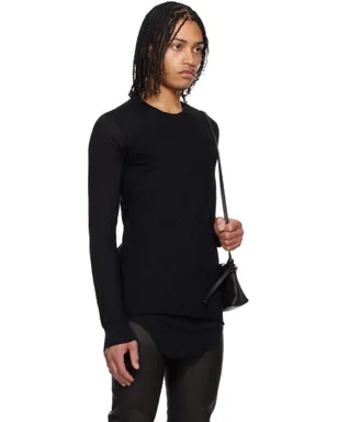 Rick Owens Hollywood Basic 長袖Tシャツ - サムネイル2