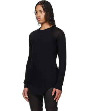 Rick Owens Hollywood Basic 長袖Tシャツ - サムネイル4